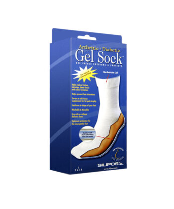 SILIPOS Diabetic Socks (White)
