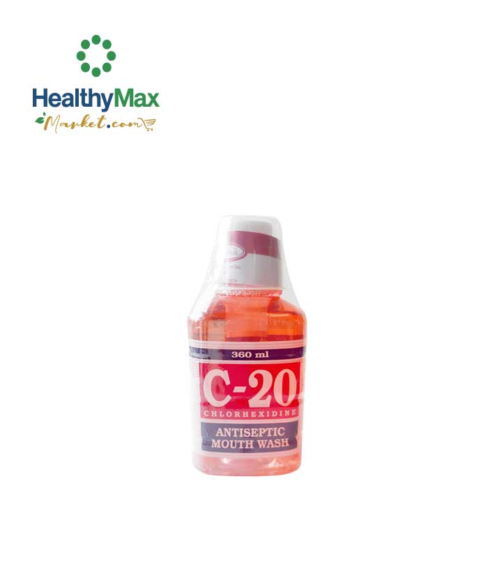 C-20 Chlorhexidine Antiseptic Mouthwash(360ml.)
