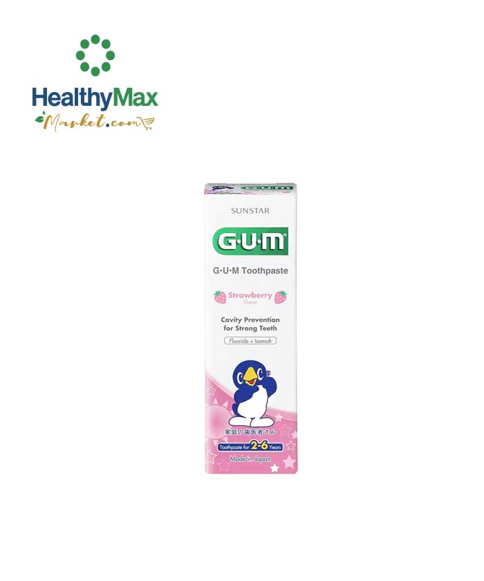 Gum Kids Toothpaste Strawberry 2-6years(70g.)