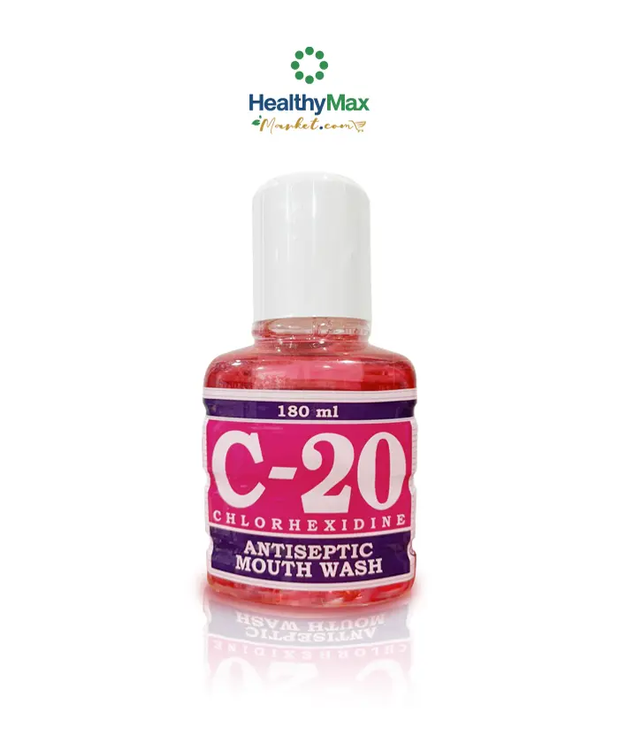 C-20 Chlorhexidine Antiseptic Mouthwash(180ml)