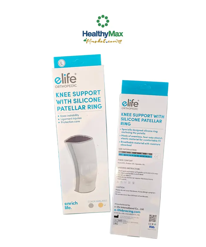 ELIFE Knee Support with Patella-Ring