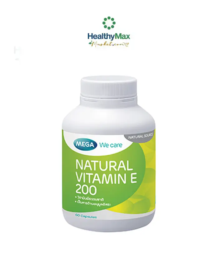 Mega Natural Vitamin E 200 IU