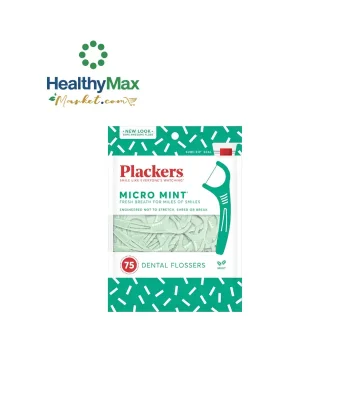 Plackers Micro Mint Dental Flossers (75s)