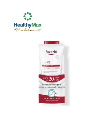 Eucerin pH5 Dry Sensitive Skin Hydro Boost Cream (200ml) and Washlotion (200ml)