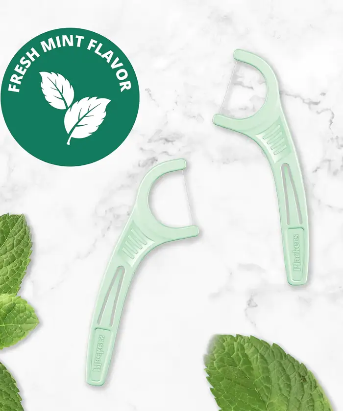 Plackers Micro Mint Dental Flossers (75s) - Image 3