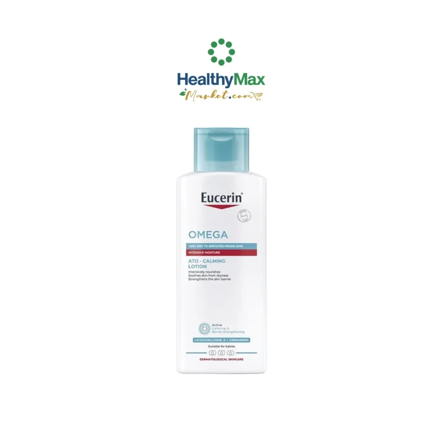 Eucerin OMEGA ATO-CALMING LOTION 250 ML <br> (สูตรที่มีขายเฉพาะในโรงพยาบาลและคลินิก)