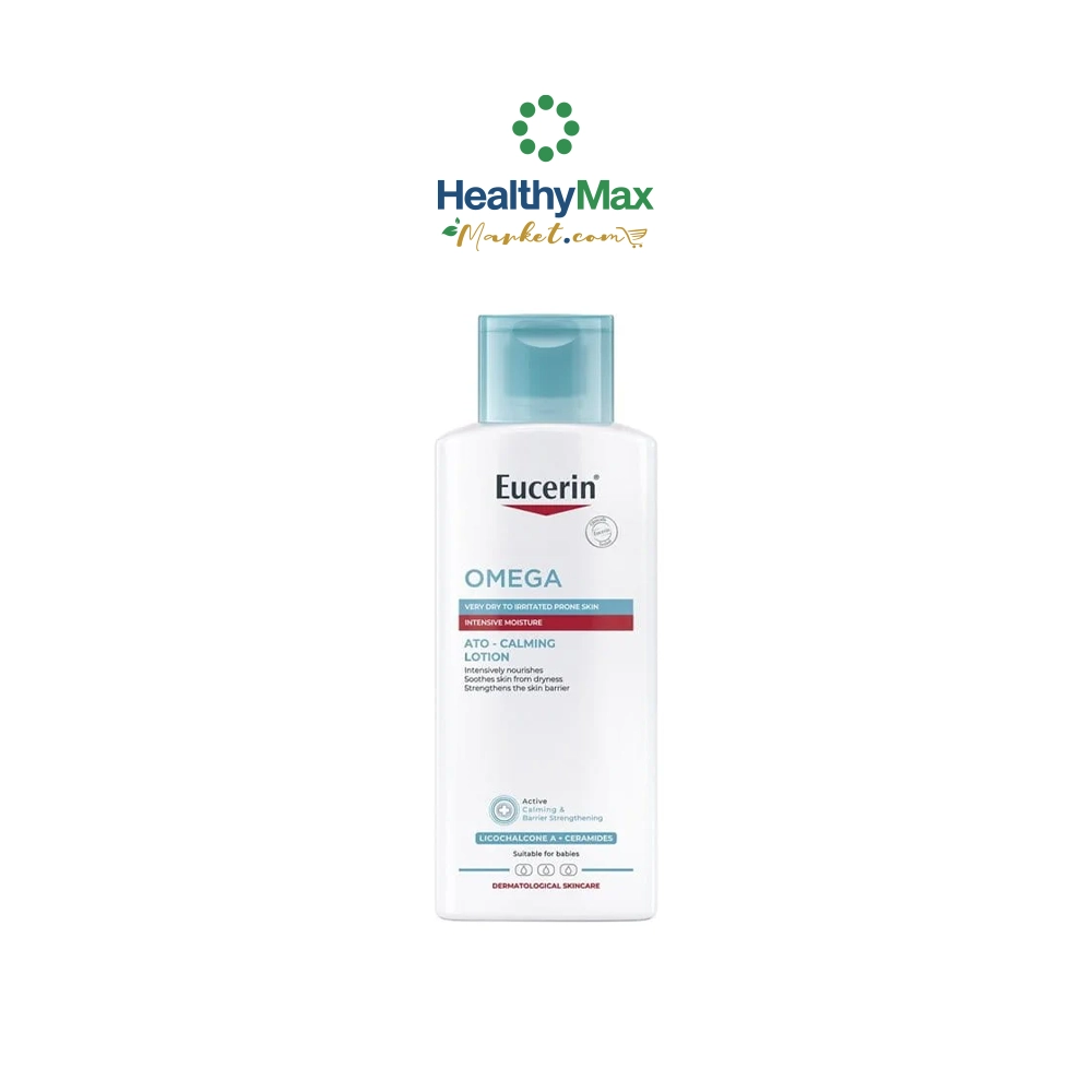 Eucerin OMEGA ATO-CALMING LOTION 250 ML <br> (สูตรที่มีขายเฉพาะในโรงพยาบาลและคลินิก)