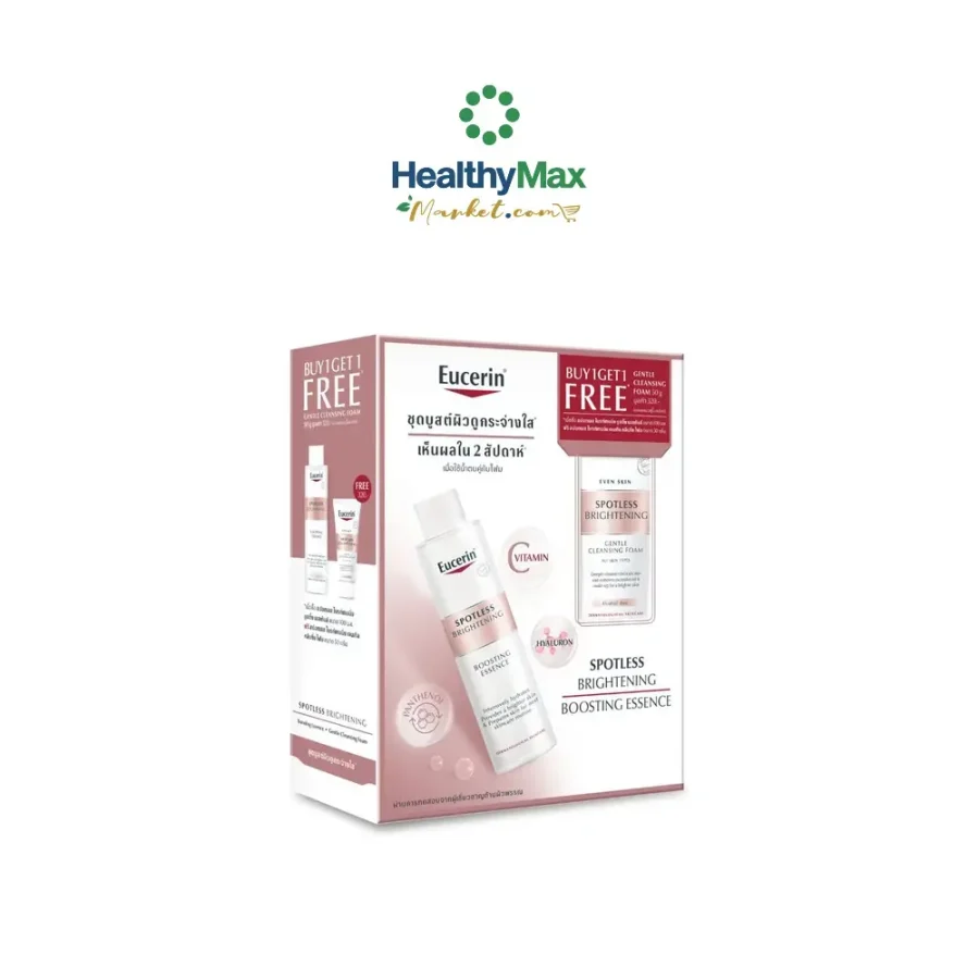 EUCERIN Spotless Brightening Boosting Essence (100 ml) FREE Spotless Brightening Foam (50 g) - Image 2