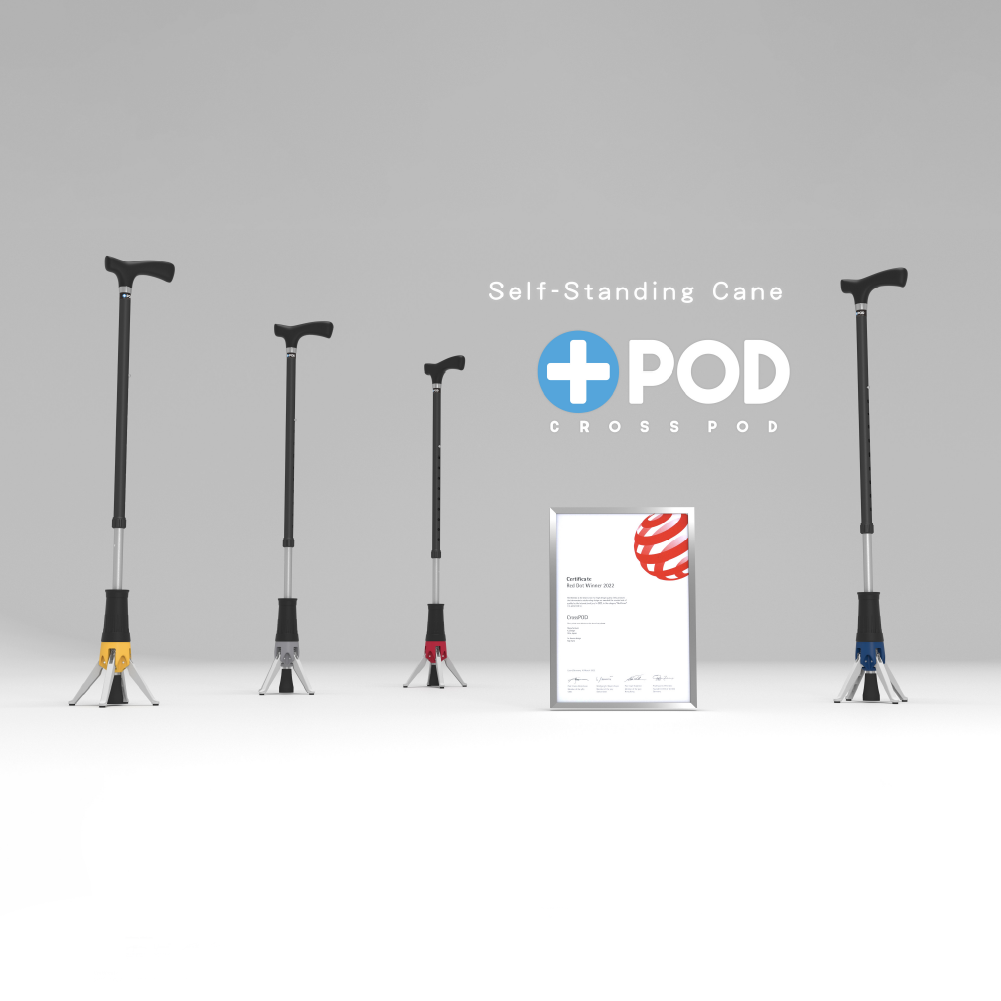 CROSS POD Self-Standing Cane - Image 4
