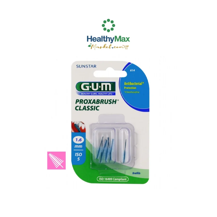 GUM Proxabrush Handle and Refill (614)