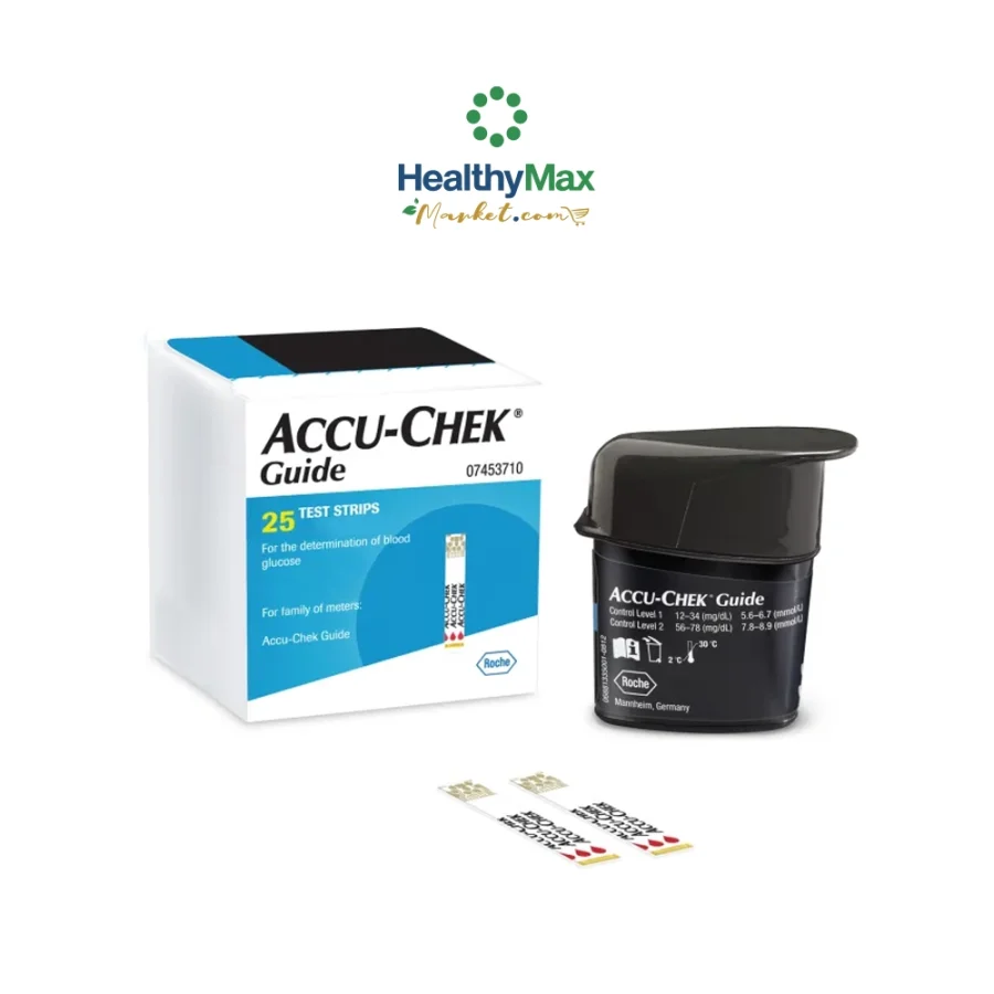 Accu-Chek blood sugar test strips Accu-Check Guide, size 25 pieces - Image 3