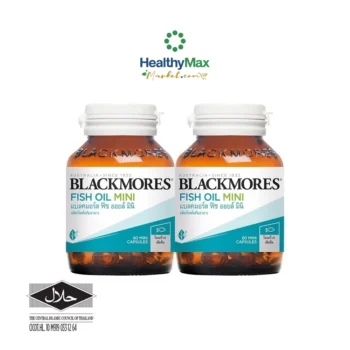 (Pack X2) BLACKMORES Odourless FishOil Mini (2 x 60 caps) Blackmores Fish Oil Mini Cap