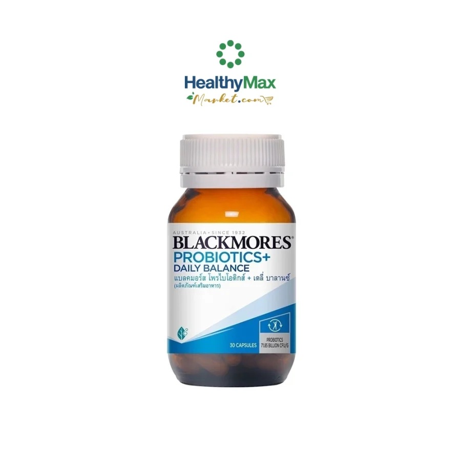 BLACKMORES Probiotics + Daily Balance (30 Capsules)