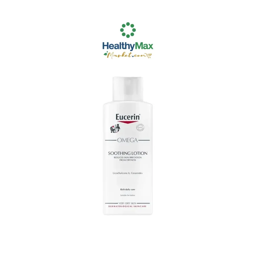 Eucerin OMEGA SOOTHING LOTION 250 ML (สูตรที่มีขายเฉพาะในโรงพยาบาลและคลินิก)