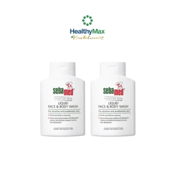 SEBAMED Liquid Face & Body Wash 2x200ml. VALUE PACK