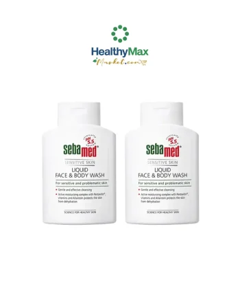 Sebamed Liquid Face & Body Wash 2x200ml. VALUE PACK