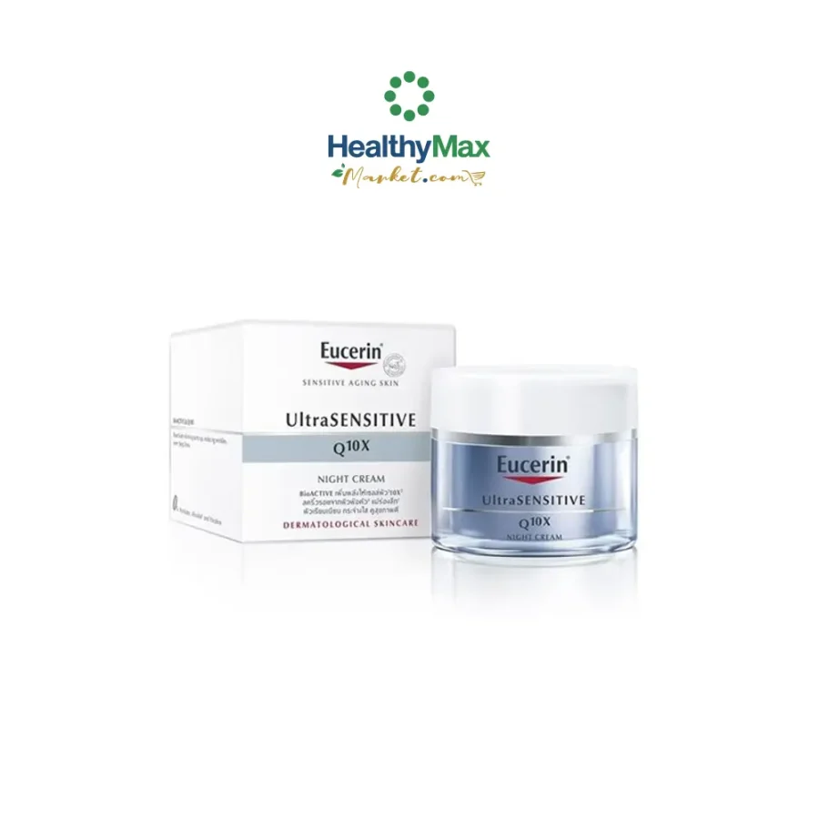 EUCERIN UltraSENSITIVE Q10X Night 50ml.