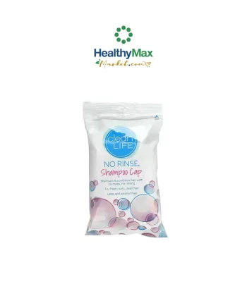 NoRinse shampoo cap