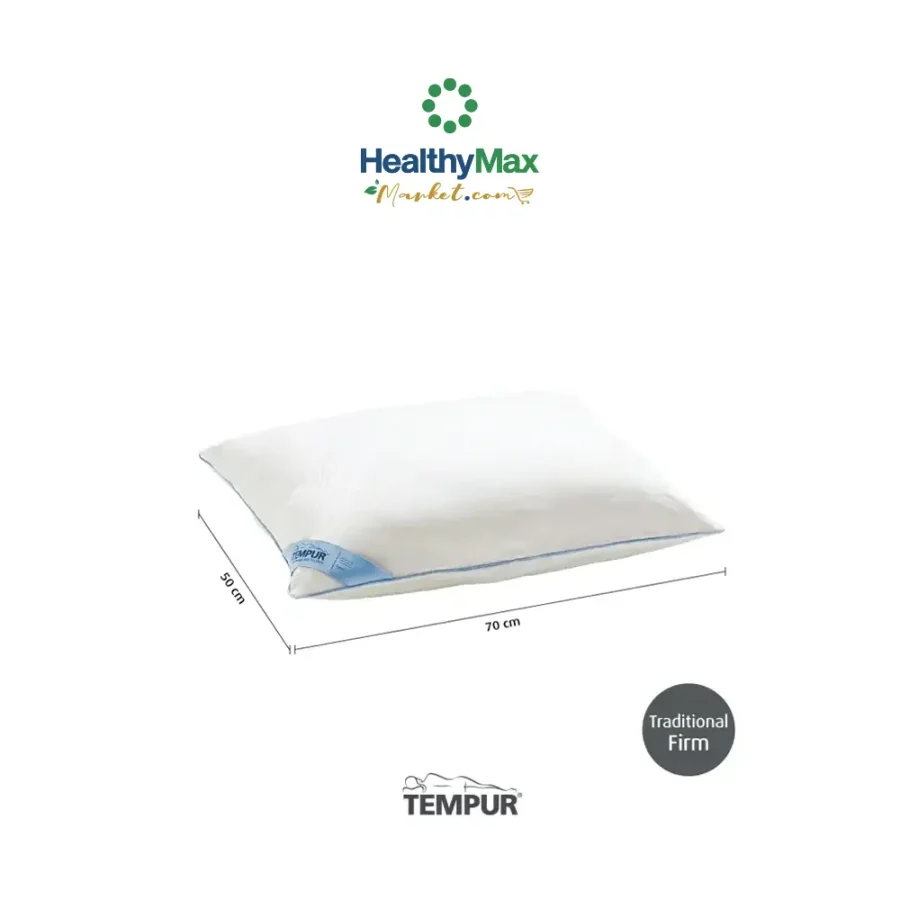 Tempur Traditional Pillow Easy Clean Firm