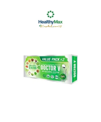 Doctor V Herbal Toothpaste Twin Pack (85gx2)