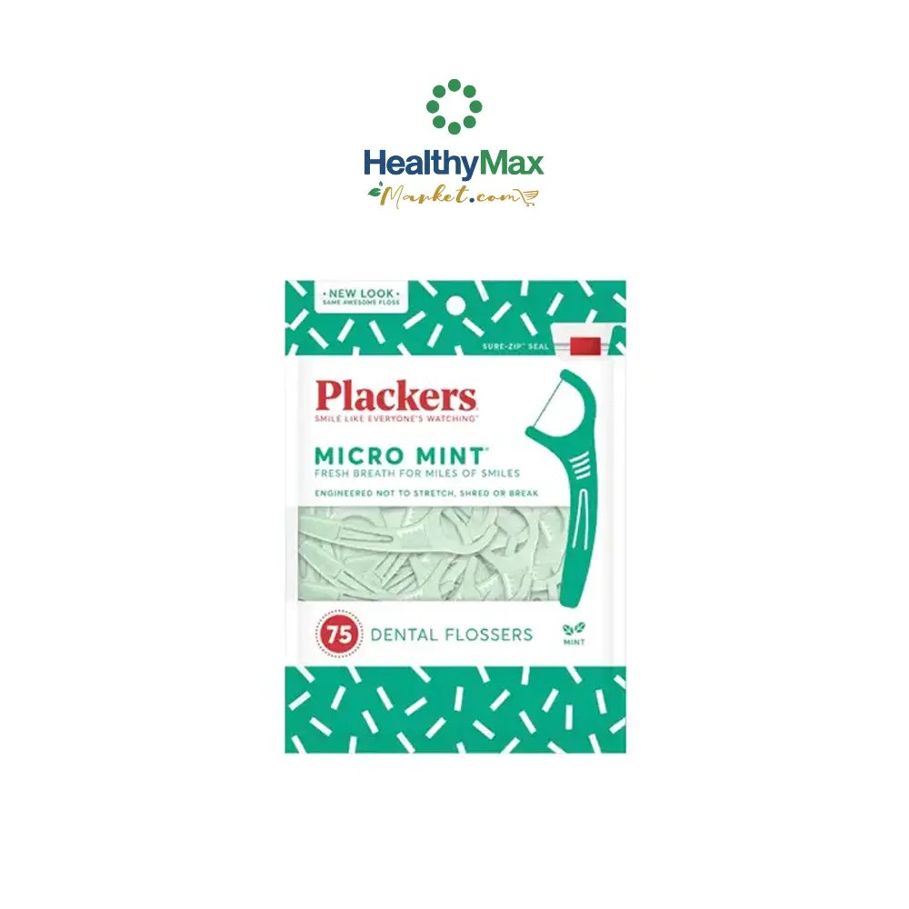 Plackers Micro Mint Dental Flossers (75s)