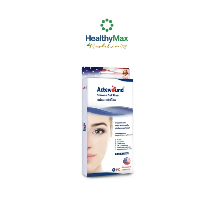 Actewound Silicone Gel Sheet 7 x 15 cm. (1 piece)