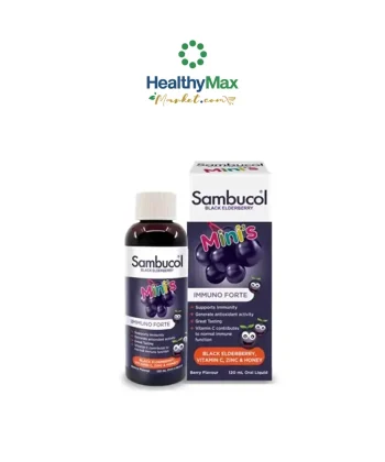 SAMBUCOL Black Elderberry Mini's (120 ml.)