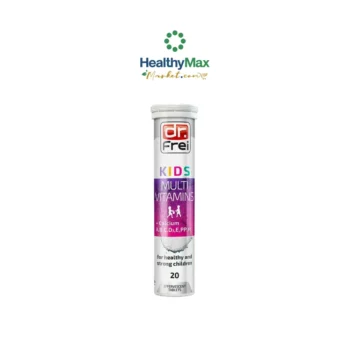 Dr.Frei Kids Calcium + Multivitamins เม็ดฟู่แคลเซียมผสมวิตามินรวม 13 ชนิดสำหรับเด็ก