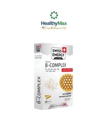 Swiss Energy B complex Sustained Release Capsule, panel type, vitamin B complex, nourishes the nerves and brain.