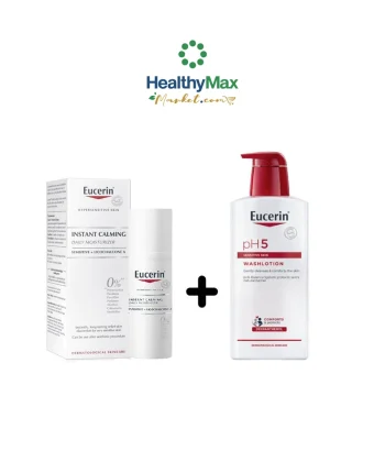 EUCERIN Instant Calming (50 ml) FREE pH5 Washlotion (200 ml)