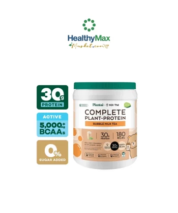 Plantae x KOI Thé Complete Plant-Protein : Active BCAAs Bubble Milk Tea