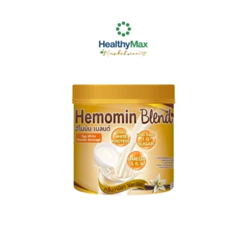 HEMOMIN Blend Egg White Powder Beverage Vanilla Flavored