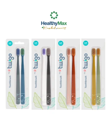 Flipper TwiGo Adult Toothbrush Pack 2
