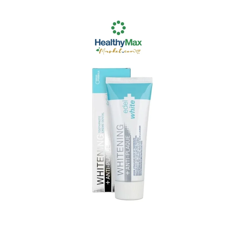 EDEL+WHITE Anti-Plaque + Whitening Toothpaste