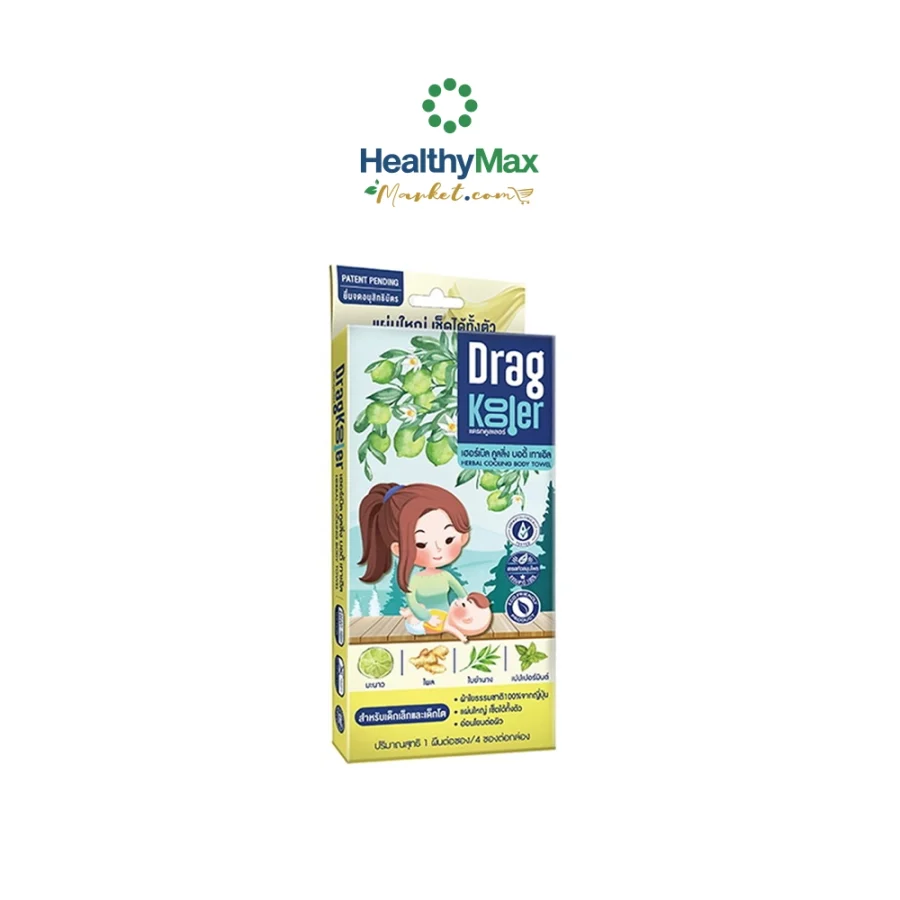 DRAGKOOLER Herbal Cooling Towel