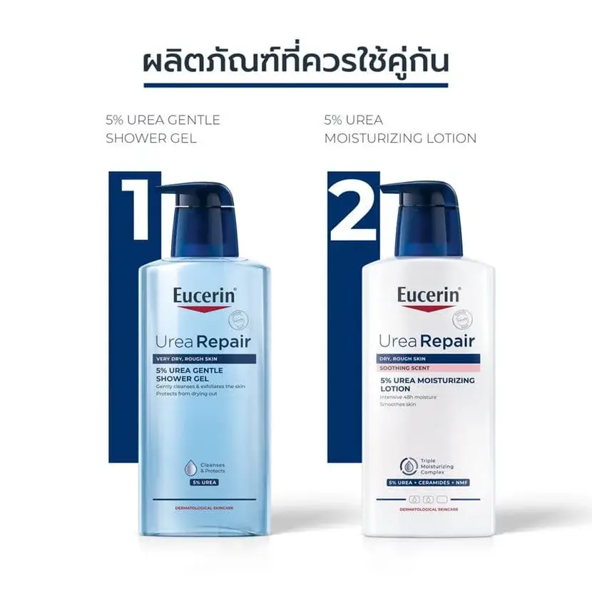 EUCERIN UreaRepair 5% Urea Gentle Shower Gel (400 ml) - Image 6
