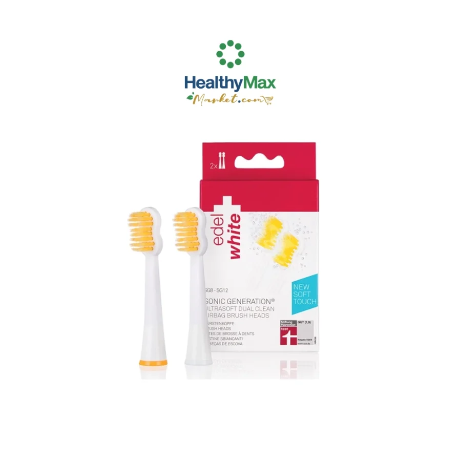 EDEL+WHITE Brush Head Model Dual Clean