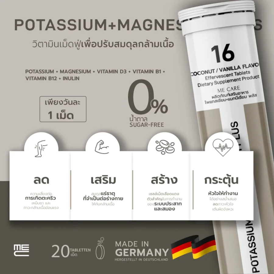 ME CARE Potassium + Magnesium Plus - Image 2