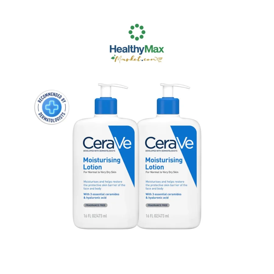CERAVE Moisturising Lotion 16 oz (2 x 473 ml)