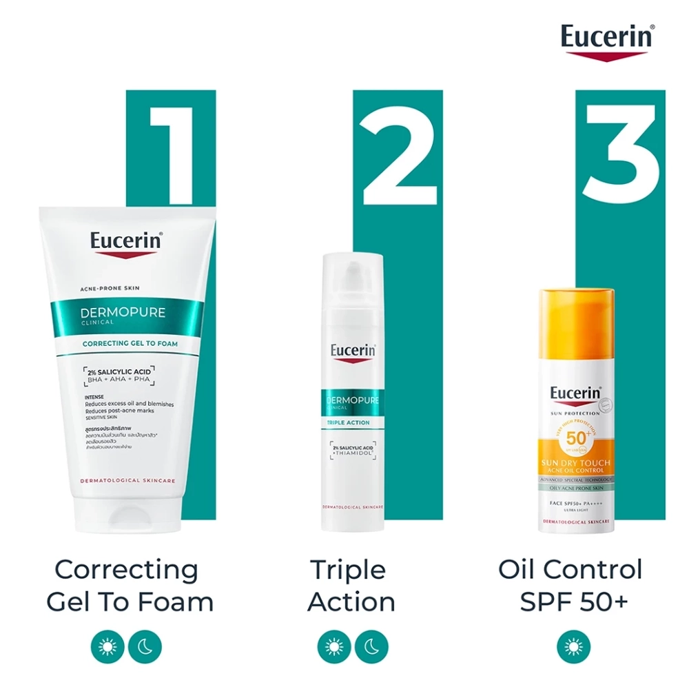 EUCERIN Dermopure Clinical Correcting Gel to Foam 150 ml - Image 8