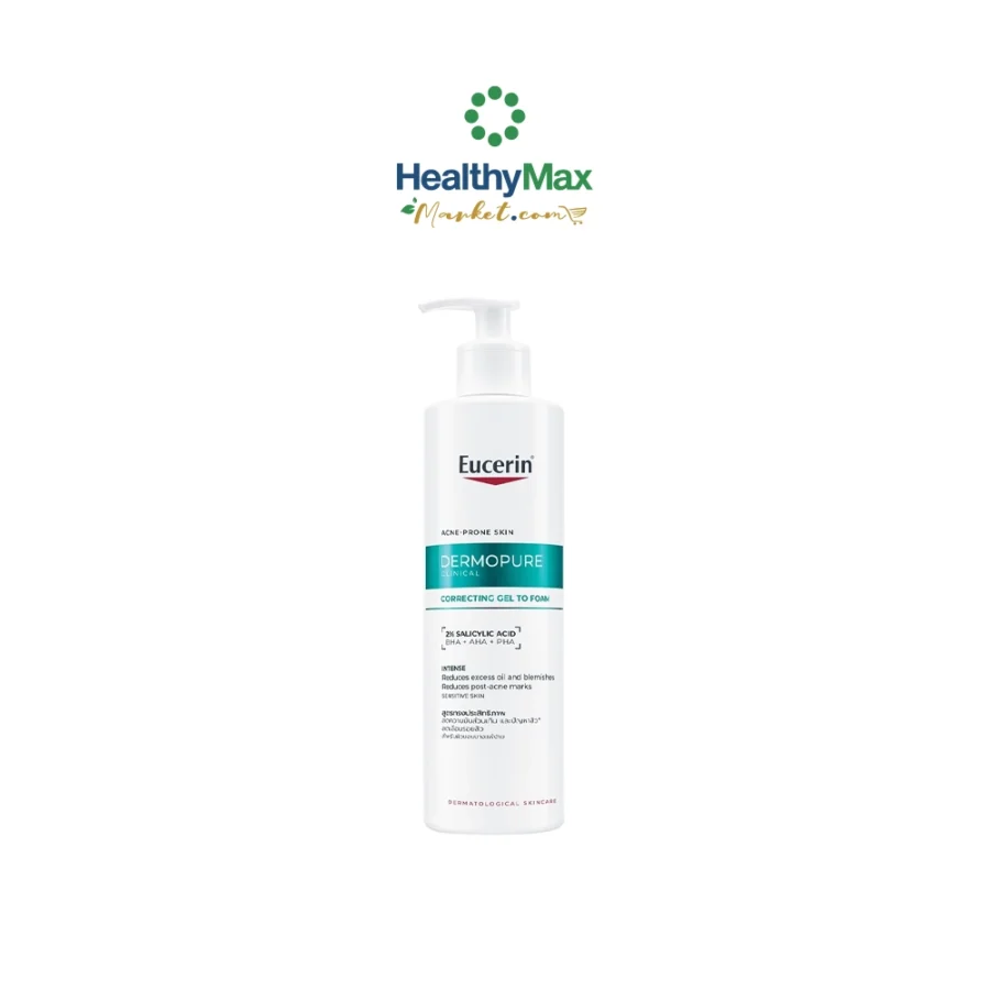 EUCERIN Dermopure Clinical Correcting Gel to Foam 400 ml