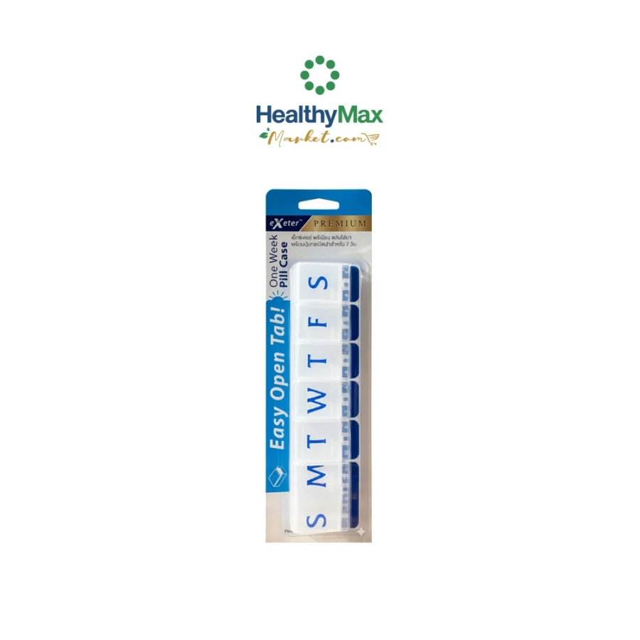 EXETER One Week Pill Case