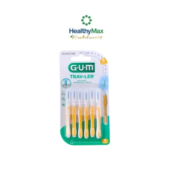 GUM Trav-ler Interdental Brushes 1.3 mm #Size 4 (6 Pcs)