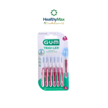 GUM Trav-ler Interdental Brushes 1.4 mm #Size 4 (6 Pcs)