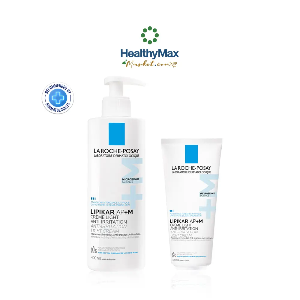 LA ROCHE-POSAY Lipikar AP+M Crème/Baume Light จำหน่ายเฉพาะในโรงพยาบาล