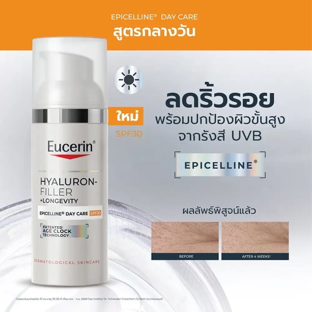 EUCERIN Hyaluron-Filler + Longevity Epicelline Day Care SPF30 - Image 2